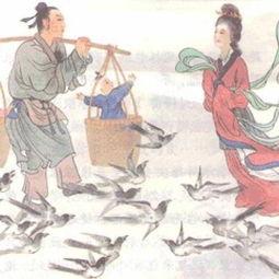 董永图片,穿越时空的孝子情深